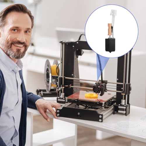 DASIAUTOEM Kobra S1 ceramiczny hotend do Kobra S1 Combo Hot End Kit głowica drukująca, radiator, hartowana dysza stalowa i silikonowa podstawa, kompatybilna z drukarkami Combo 3D