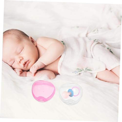 ifundom 4Pcs Caixa De Armazenamento De Chupeta Porta-Chupeta Para Armazenamento Estojo De Chupeta Po