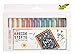 Produktbild folia 371209 - Kreidestifte Set Basic, 12 Kreidemarker sortiert in 12 verschiedenen Farben, zum Malen auf Tafel, Glas, Papier und anderen glatten Oberflächen