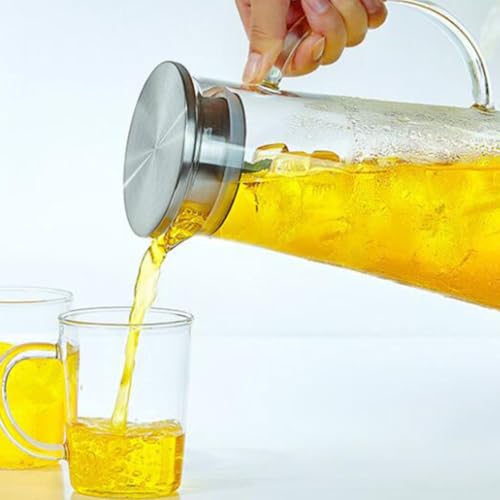 Jarra de vidrio resistente al calor y a prueba de explosiones para casa 8