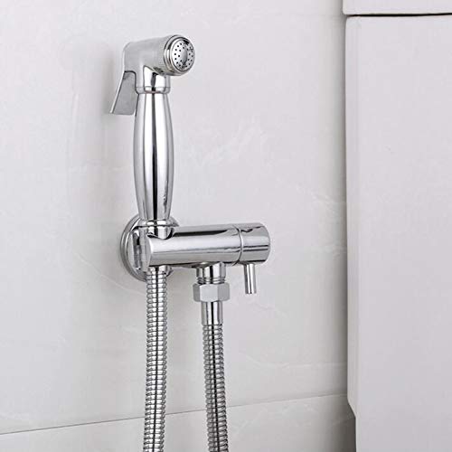 Kit de douche avec pulvérisateur shattaf et robinet en laiton