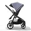 BABY JOGGER City Sights Passeggino 4 ruote grandi, per tutti i terreni, seduta reversibile, richiudibile con una mano, convertibile in sistema modulare con carrozzina, da 0 fino a 22kg Commuter