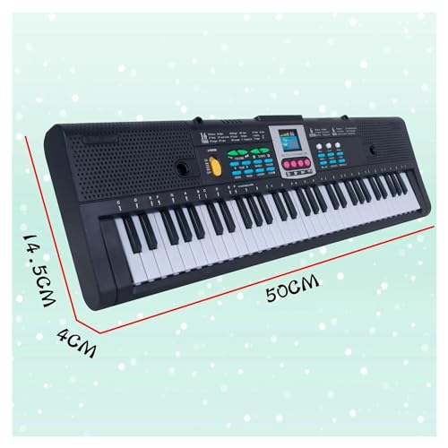 PEIXEN Électronique Clavier Piano 61 Touches Piano Clavier Musical Instruments De Musique Synthétiseur D’orgue Électronique Numérique - Les Beatles, Paul McCartney, John Lennon, RIngo Starr, George Harrison PEIXEN Électronique Clavier Piano 61 Touches Piano Clavier Musical Instruments De Musique Synthétiseur D'orgue Électronique Numérique – Image 4