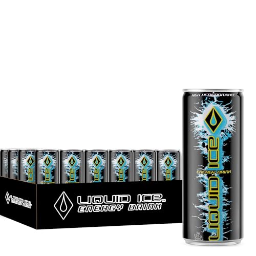 Liquid Ice Energy Drink - Supreme Classic (8.3 Fl Oz, 24 Count)