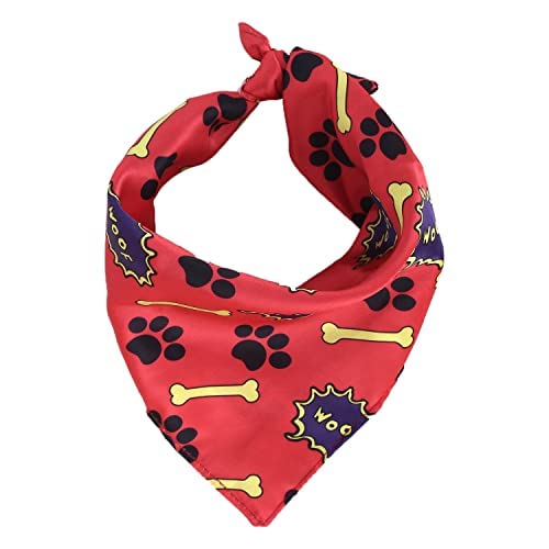 PAW LA LAND Woof Woof Adjustable Dogs and Cats Bandana/Scarf Size - Large (Necks up to 22 Inches) (B09KPK5QLV) Amazon Price History, Amazon Price Tracker