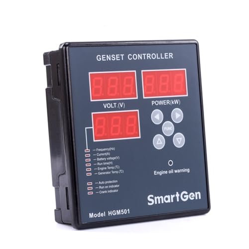 CIZVVEOC Générateur monophasé à essence HGM501 avec démarrage automatique et arrêt, petit contrôleur numérique – vue 4