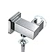 Produktbild STARBATH Wandanschlussbogen, chrom, mit Brausehalter Quadratisch mit Schlauchanschluss Badezimmer Wandhalter für Handbrause,Brausehalter