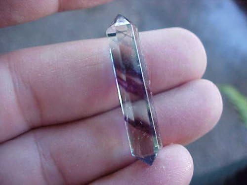 E3922 Gemqz Rainbow Fluorite Loose Dt Point Nice !!!!
