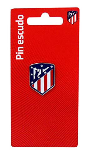 Atletico DE Madrid Pin Escudo Lacado Cover