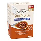 Soup Royale con Salmón, Bacalao, Solla 48 Sobres x 45g