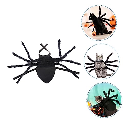 Disfraz de Araña para Mascotas Halloween 60x23 cm miniatura 6