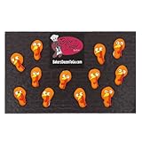 Turkey Heads Cupcake Topper 12pc Candy Edible Icing Thanksgiving Fall Cupcake Toppers (Choose Styles Below)