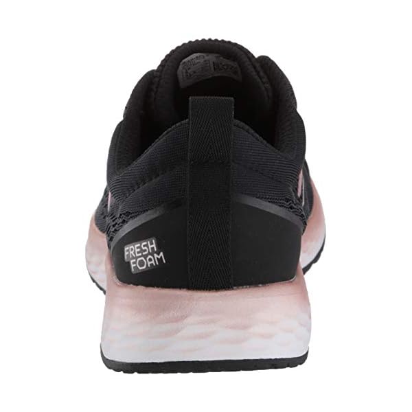 New-Balance-Womens-Fresh-Foam-Arishi-V3-Running-Shoe New Balance Women's Fresh Foam Arishi V3 Classic Running Shoe, Black/Peach Soda Metallic, 10