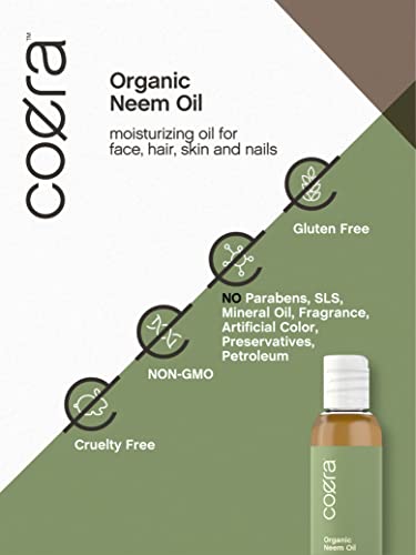 Neem Oil | 4 Fl Oz | Usda Certified Organic | Moisturizing Oil For Face, Hair, Skin, & Nails | Free Of Parabens, Sls, & Fragrances #TOP3
