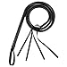LUOEM Cat Woman Whip Costumes Whip Cosplay Supplies for Halloween (Black)