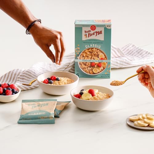 Bob's Red Mill Classic Gluten Free Instant Oatmeal Packets, 6 packets - image 9