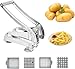 EVERGOODS Stainless Steel Potato Chipper & Slicer with – Non-Slip Base, Perfect for Air Fryer Fries
