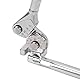 Tissting Rohrbieger 6mm Manuell - 180° Grad Stahl Biegewerkzeug für Kupfer/Aluminium/Edelstahl Rohre - Präzise Skala - für HVAC, Klempner, Autoreparatur