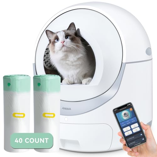 40 Count Cat Litter Box Liners for Automatic Cat Litter Box and Litter Robot 4/3, Heavy-Duty, Extra Thick - Thumbnail 7
