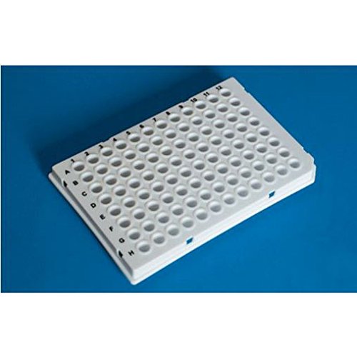 96-Well PCR Plate, Low-Profile w/ Sealing Film, white, pack/50
