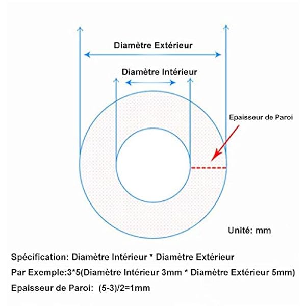 TEN-HIGH Naturligt latexgummirör, flexibel gummislang, kirurgiska rör för katapult slingshot elastiska delar (10 m, 9 x 12 mm)