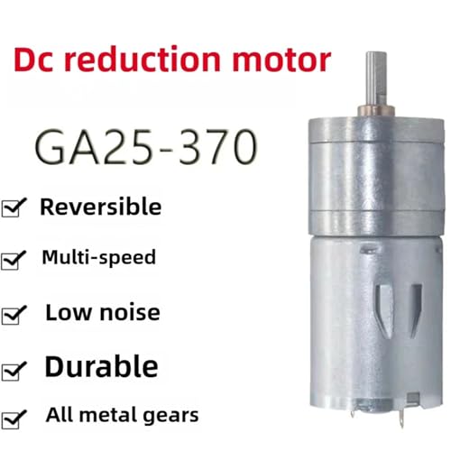 Moteur CC GA25-370 12V pour remplacer un moteur d'automatisme en panne - 3