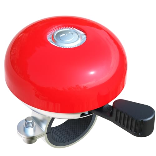 Greallthy Fahrradklingel Retro und robust, laut Klingel Fahrrad - schöne Farbe, rostfest und wasserdicht für 22,2-28,6 mm Lenker.