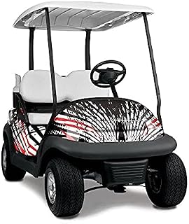 Golf Cart Graphics kit Sticker Decal Compatible with Club Car Precedent i2 - Slash and Burn