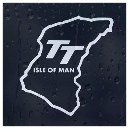 Auto Accessories TT Isle of Man Vinyl-Aufkleber (Außenanbringung)