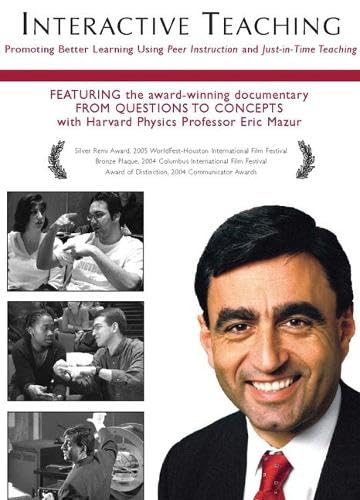 Interactive Teaching DVD: Promoting Better Learning Using Peer Instruction and Just-In-Time Teaching [DVD]