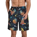 Con un elastico in vita con coulisse, questi costumi da bagno da uomo offrono una vestibilità personalizzabile per garantire il massimo comfort. Che tu sia in spiaggia, in piscina o in attività all'aperto, questi pantaloncini in vita elastica con coulisse rimangono al sicuro in posizione, fornendo comfort tutto il giorno per vari tipi di corpo e taglie dalla S alla 3XL