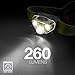 Energizer LED Headlamp Pro260, Rugged IPX4 Water Resistant Head Light, Ultra Bright Headlamps for Running, Camping, Outdoor, Storm Power Outage (Batteries Included)
