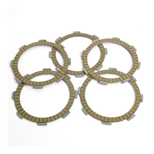 Kit embrayage moto lot de 5 disques de friction en fibre pour réparation moteurs CR CG CB XL