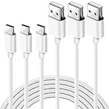 USB Type C ケーブル【1.5 m/3本セット】タイプC (USB A to USB C)ケーブル 高耐久TPE素材 2A出力で超急速充電 USB2.0準拠品 スマートフォン/タブレット/ゲーム機のタイプｃ機種に対応(ホワイト)