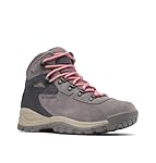 Columbia Zapatillas de Montaña para Mujer, NEWTON ...: Goma de tracción Omni-Grip que no deja marcas Entresuela ligera Techlite para una comodidad duradera, amortiguación superior y alto retorno de energía Tejido de malla transpirable, parte superior de cuero, construcción impermeable Omni-Tech transpira...
