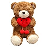 Utilisations multiples : cet adorable ours n'est pas seulement un jouet en peluche très doux et confortable, mais peut également être utilisé à de multiples fins, telles que la décoration de la maison, la décoration de bureau, la décoration de vitrine, les accessoires d'activités de maternelle, etc.