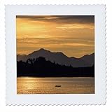 Square dimensions (in inches): 16 L x 16 W, image dimensions (in inches): 14 L x 14 W 100% poloyester; image is soft to touch. Made in USA Edges have pinking shear cut Image will not fade with washing. Image not a transfer, part of material