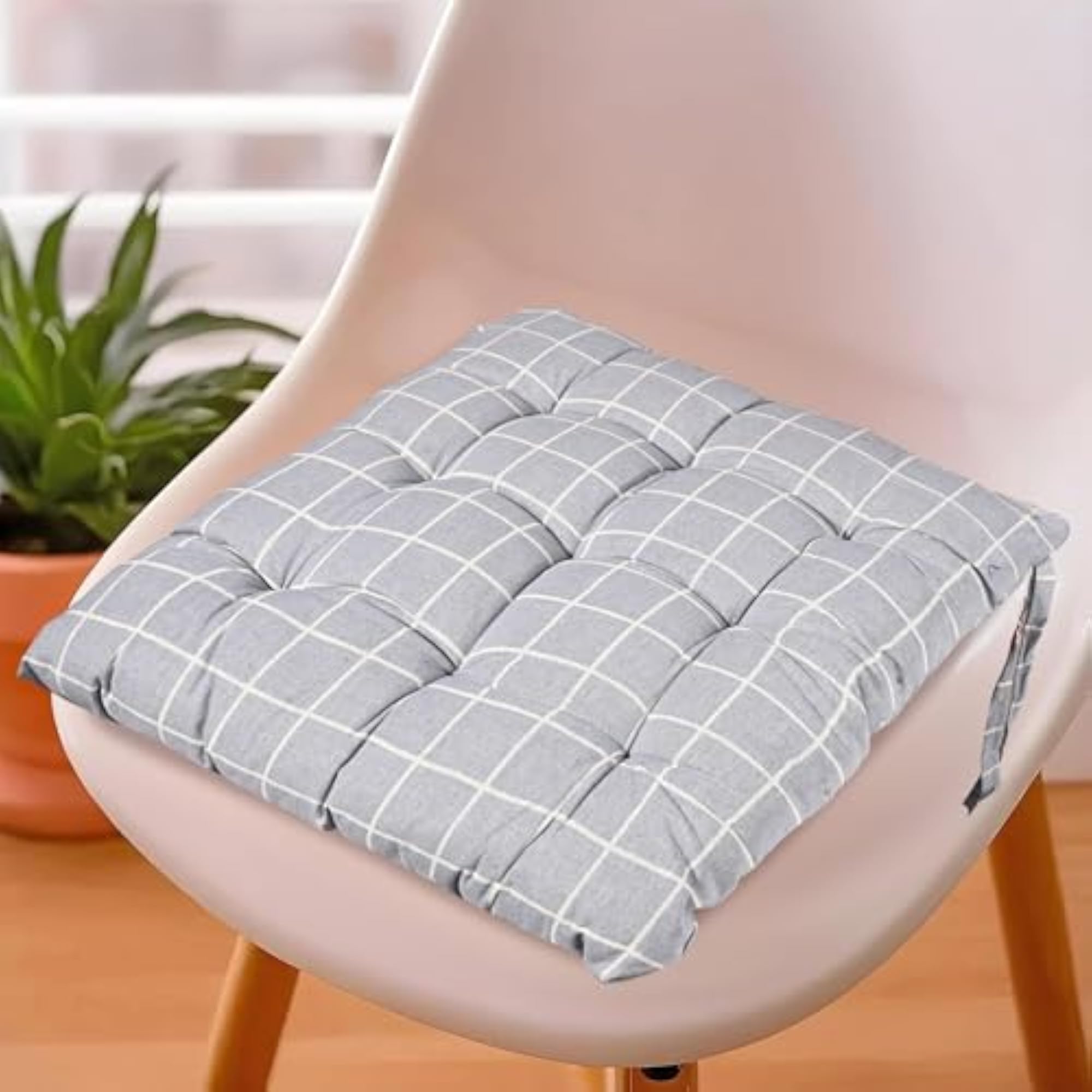 Soft Cotton Chair Cushions for Sitting, Pillow for Office Work