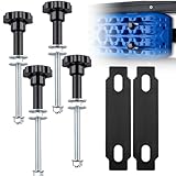 Traktionsbrett-Montagestifte-Kit, Traktionsplatten-Montagestift-Set, Recovery Track Montageset, Sicherheits Traktionsbretthalterung Für Dach Ladungskorbpkw LKW Geländewagen Wohnmobil