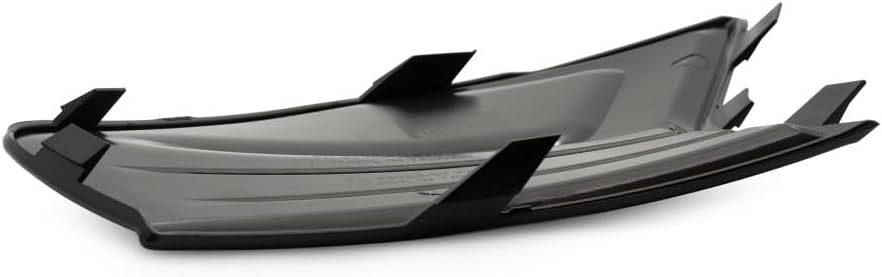 For Ford Fusion 2019 2020 Fog Light Cover Passenger Side | Painted Gloss Black | Made Of Polypropylene Plastic | Replacement For FO1039183 | 191275769539, FD99303CAR