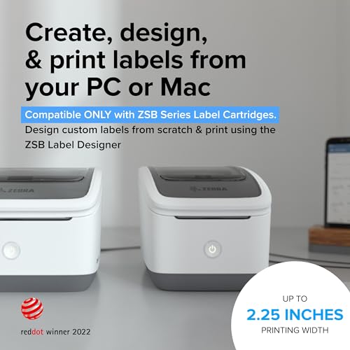 ZEBRA ZSB Series Multipurpose Label Printer Shipping Printer for