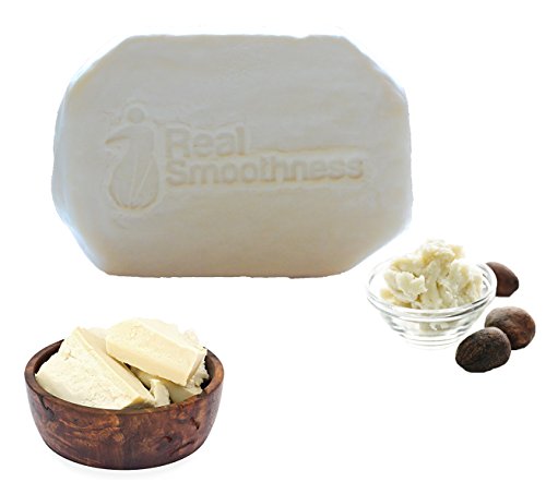 Real Smoothness Unrefined African Shea Butter for Skin and Hair, 16 oz