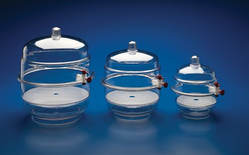 Sp Bel-Art "Space Saver" Polycarbonate Vacuum Desiccator With Clear Polycarbonate Bottom; 0.20 Cu. Ft. (F42022-0000) #TOP3