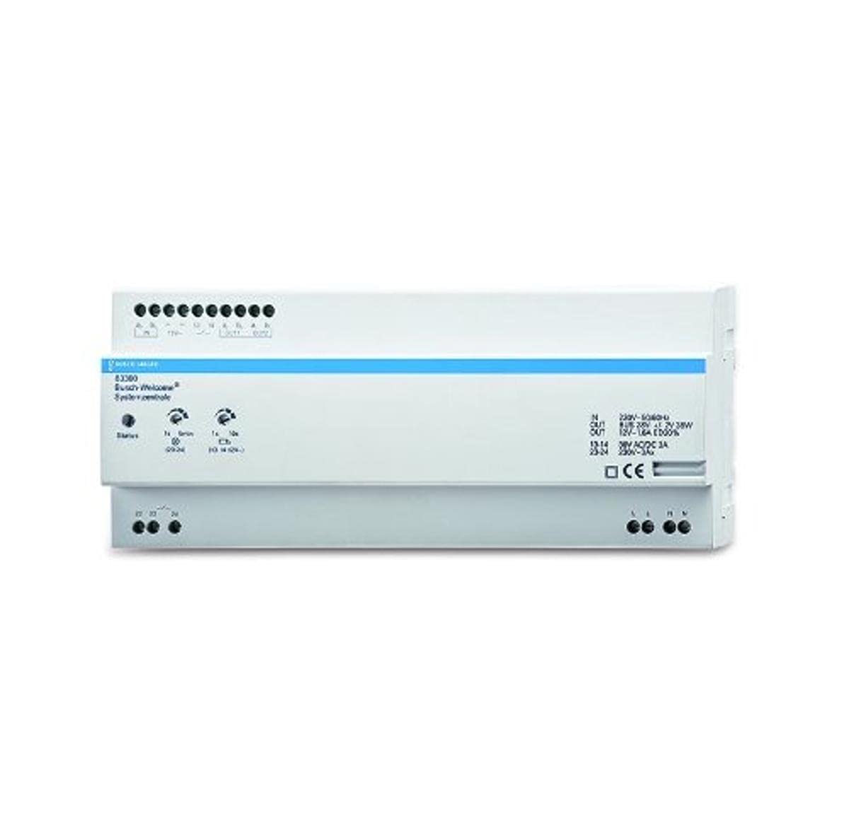 Busch-Jäger 83300 unité d'alimentation essentielle pour interphone et système domotique de maison