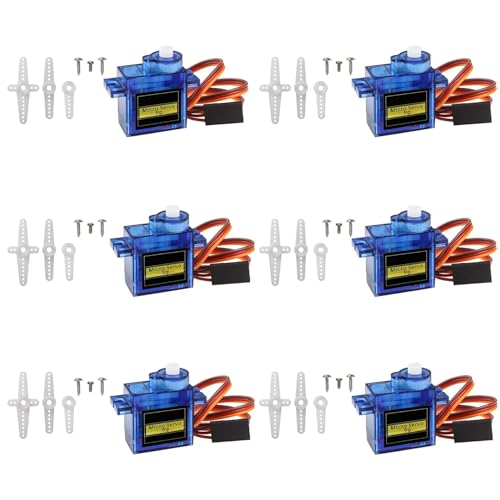 Funziona con una gamma di tensioni da 4,8V a 6,0V con un angolo di controllo di 180° (500-2500usec) e una gamma di temperature da -25°C a 55°C.