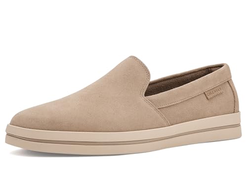 Cole Haan Men's Pinch Long-Weekender Slip-On Sneakers, Dark Latte Suede/Angora, 9-M US
