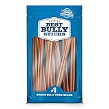 Best Bully Sticks 12-Inch Standard USA-Baked Bully Stick (10 Pack) - All-Natural, Highly Digestible, Single-Ingredient Dog Chew, Promotes Dental Health