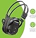 RP Accessories IR-601B Infrared Wireless Headphones, 2-Channel Folding Universal Rear Entertainment System IR Headphone for Car TV and DVD Player Audio, Set of 2