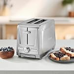 Cuisinart 2-Slice XL Grille-pain en acier inoxydable, acier inoxydable CPT-1600