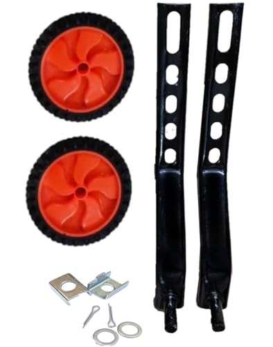 Image of Bicycle Side Supporter Wheel Adjustable Side Support Wheel Set for 14 to 20 inch For Child